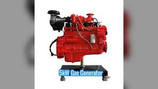 Máy phát điện khí 5kw Hiệu suất 85-95% KGC80NS