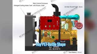 Máy làm chai PET。