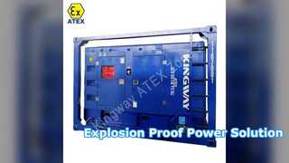 Máy phát điện vùng ATEX 80KVA chống cháy nổ