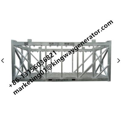 Khung nâng Các thùng chứa ngoài khơi được thực hiện bởi một máy rải được cố định trên các vấu nâng