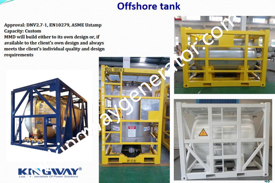 Khung nâng Vận chuyển Container Trượt DNV cho Máy phát điện Nền tảng ngoài khơi