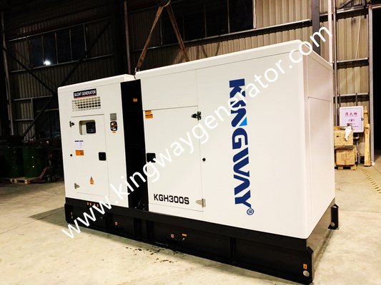 Phê duyệt ROHS Máy phát điện diesel 500KVA im lặng cho lưới điện cộng đồng