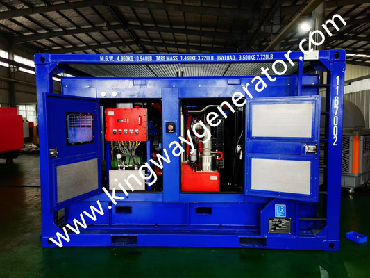 Kingway ATEX Zone 2 Máy nén khí động cơ diesel Sullair 750CFM Áp suất 10,3 bar
