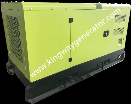 100KW 125KVA SDEC Động cơ Máy phát điện Diesel im lặng Thiết lập sử dụng tại hiện trường