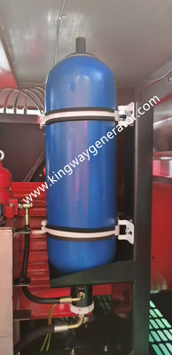 Máy nén khí diesel chống cháy nổ Sullair 375CFM ATEX Zone 2 Khung Kingway DNV