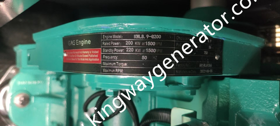Máy phát điện khí tự nhiên 90KW NG chất lượng cao CE Kingway Được sử dụng động cơ Cummins để tiêu thụ thấp