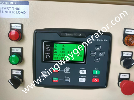 Máy phát điện khí tự nhiên 90KW NG chất lượng cao CE Kingway Được sử dụng động cơ Cummins để tiêu thụ thấp