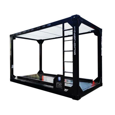20FT DNV 2.7-1 Các thùng chứa nước ngoài cho sàn dầu mỏ khí đốt Đưa lên Skid Slings Hệ thống khởi động điện 24V DC