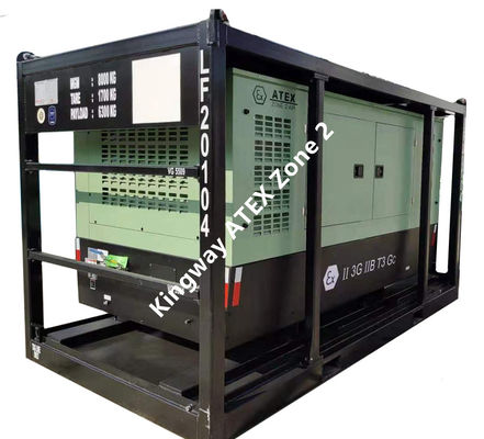 Máy nén động cơ chống nổ Máy nén âm thanh di động Máy nén khí chống nổ
