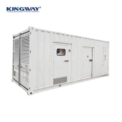 Container Type Diesel Generator Set Silent Box Backup Power Supply Thiết bị nhà máy điện lớn