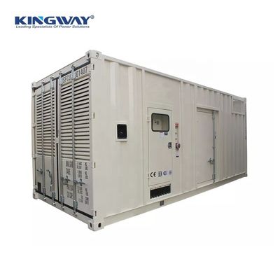 Container Type Diesel Generator Set Silent Box Backup Power Supply Thiết bị nhà máy điện lớn