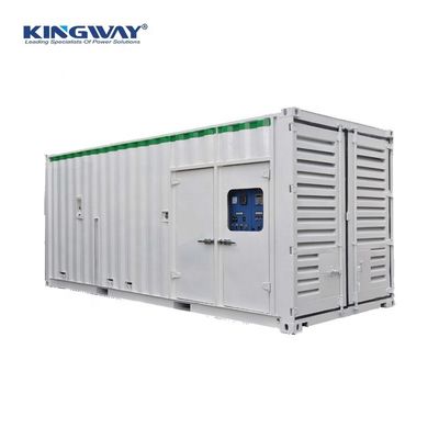 Container Type Diesel Generator Set Silent Box Backup Power Supply Thiết bị nhà máy điện lớn