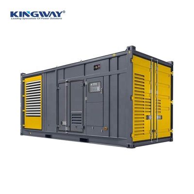 Container Type Diesel Generator Set Silent Box Backup Power Supply Thiết bị nhà máy điện lớn