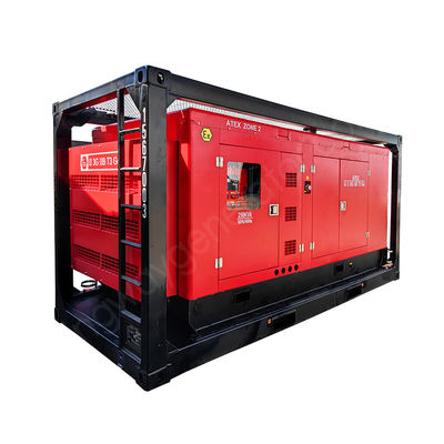 Atex Khu vực 2 Chứng minh nổ 60kva 1250KVA Nhà sản xuất trực tiếp Máy phát điện diesel dầu &amp; khí trường DNV2.7-1 khung nâng Trung Quốc