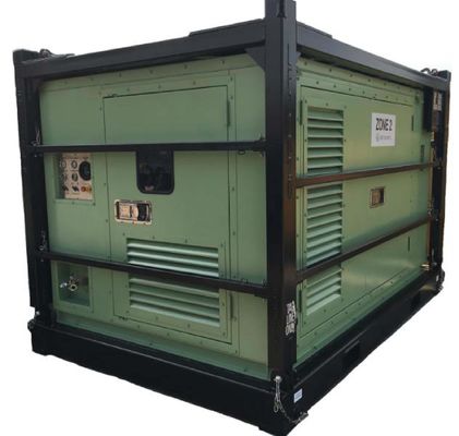 Đối với mỏ dầu &amp; khí DNV2.7-1 ngoài khơi Atex Khu vực 2 chống nổ trực tiếp nhà sản xuất Rig Safe Diesel Generator Made in China