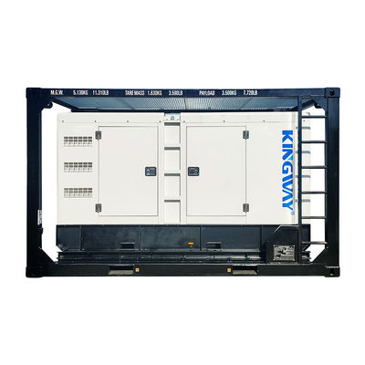 Atex Zone 2 - Chứng minh nổ 60kva 1250KVA Máy phát điện diesel an toàn với các mỏ dầu và khí đốt với khung nâng DNV2.7-1