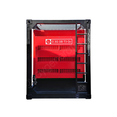 ATEX khu vực II 25kva/20kw bộ máy phát điện diesel 3 pha với DNV 2.7-1 khung trượt khu vực 2 máy phát điện diesel ex-proof