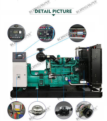 Máy phát điện diesel Super Silent Canopy 30kva đến 500kva 400v 50hz 3 giai đoạn 4 Wire Diesel Genset