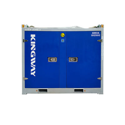 60KVA 50HZ 60HZ ATEX được chứng nhận Khu vực 2 Thiết bị phát điện diesel chống nổ