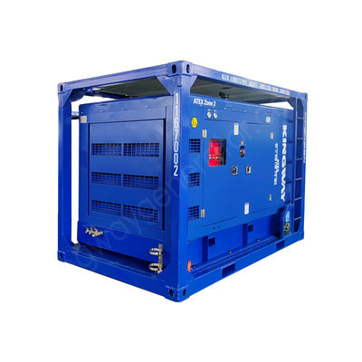 ATEX Zone 2 3 Phase Offshore Oil Gas Field Diesel 425CFM chống nổ Máy nén không khí chạy bằng diesel cho nền tảng