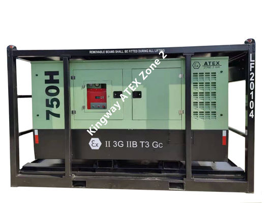 60kva 400v 50hz 3 pha 4 dây chống nổ động cơ diesel ATEX chứng nhận khu vực 2 DNV định lượng máy phát điện ngoài khơi