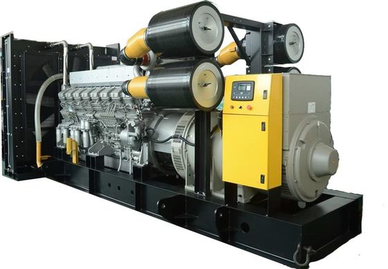 Công nghiệp dự phòng khẩn cấp lâu dài Máy phát điện khí 1mw Máy phát điện tiêu thụ nhiên liệu thấp Bộ máy phát điện 1000kw 1100kw 1250kva