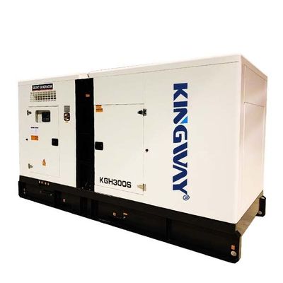 Sản xuất nóng mở âm thầm thiết bị sản xuất điện khẩn cấp quy mô lớn 250KW Máy phát điện khí với khung công nghiệp trượt