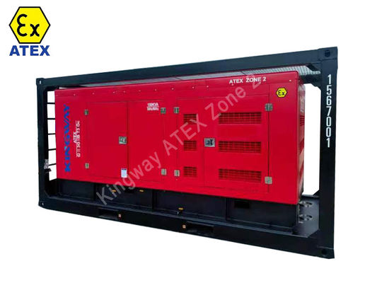 Rigsafe chống nổ Atex Khu vực I Khu vực II Máy phát điện diesel cho ngành công nghiệp khai thác nền tảng ngoài khơi với khung nâng DVN
