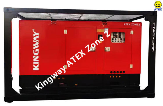 Rigsafe chống nổ Atex Khu vực I Khu vực II Máy phát điện diesel cho ngành công nghiệp khai thác nền tảng ngoài khơi với khung nâng DVN