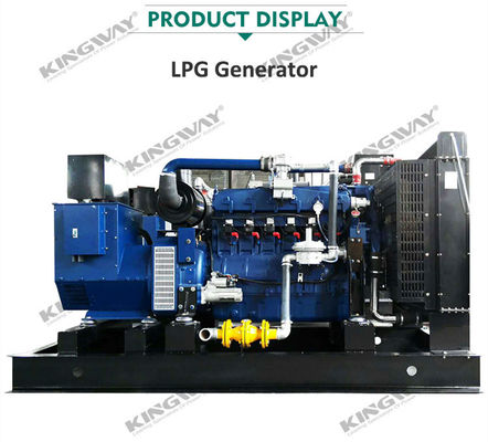 bán nóng 344KVA 275KW Camp sử dụng LYK19G-G330 túi khí khí methane máy phát điện điện khí với động cơ Cummins