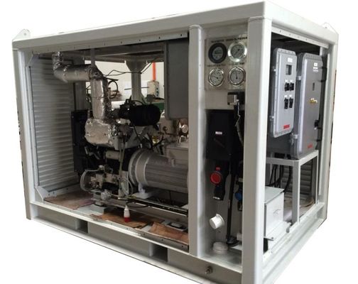 Offshore Platform Canopy 25kva 400v 50hz 3 pha 4 dây khu vực 2 Máy phát diesel chống nổ