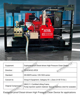 Thiết bị phát điện ngoài khơi cho ngành công nghiệp dầu khí, khu vực nguy hiểm 2 - 45KVA