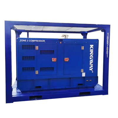 Chứng nhận ATEX 3phase 200kw 250kva zone2 bộ máy diesel chống nổ DNVGL 2.7-1 máy dịch vụ nền tảng khung trượt