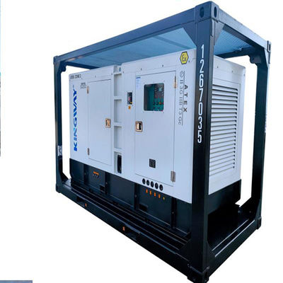 Chứng nhận ATEX 3phase 200kw 250kva zone2 bộ máy diesel chống nổ DNVGL 2.7-1 máy dịch vụ nền tảng khung trượt