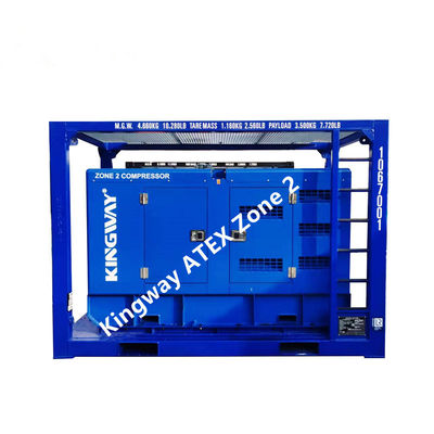 Bộ máy phát điện chống nổ 20KVA ATEX Zone 2 ATEX cho ngành công nghiệp dầu khí với khung nâng DNV