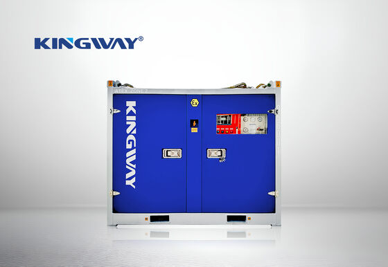 200kW ATEX Khu vực 2 Hệ thống máy phát điện diesel chống cháy (T3), được lắp đặt trong khung tai nạn nâng ngoài khơi được chứng nhận DNV 2.7-1