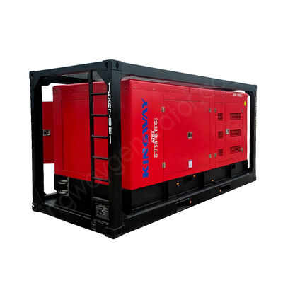 Bộ máy phát điện động cơ diesel ATEX Vùng 2 chống cháy nổ 75kVA với khung nâng DNV2.7-1