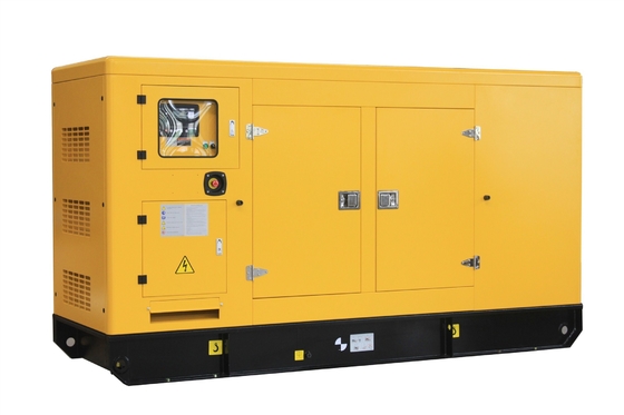 375KVA 300KW Động cơ 3 pha Perkins Bộ máy phát điện chạy bằng diesel im lặng ATS