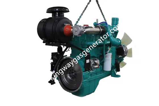 Cummins Gas Engine For 160KW 200KVA Silent Natural Gas Generator Set