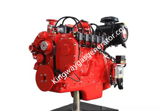 Cummins Gas Engine For 160KW 200KVA Silent Natural Gas Generator Set