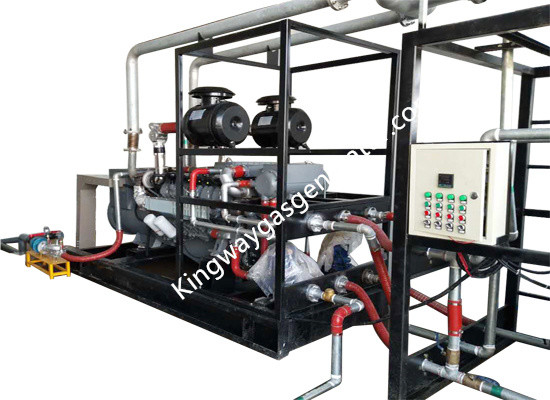 Máy phát điện khí tự nhiên 650KW tùy chỉnh với đồng phát nhiệt và điện CHP