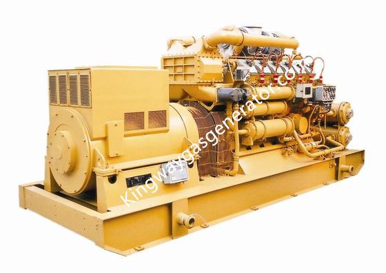 Tiêu thụ thấp Máy phát điện tuabin khí tự nhiên 1MW / 1000kw
