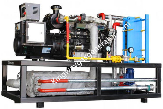 Động cơ khí  100KW 125KVA với hệ thống đồng phát nhiệt và điện