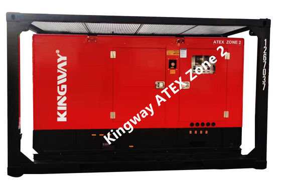 300KVA Kingway Proof nổ Generator diesel im lặng ATEX Khu vực 2 Thiết bị