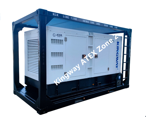 300KVA ATEX Vùng 2 Thiết bị Máy phát điện ATEX Loại im lặng