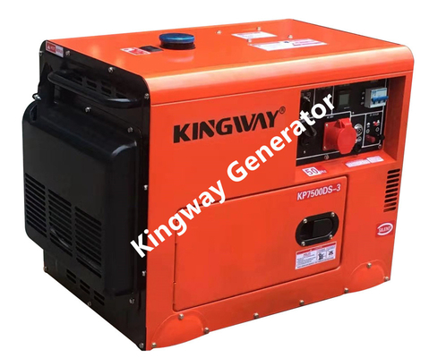 Máy phát điện khí tự nhiên di động nhỏ im lặng 10KW Bộ nguồn khẩn cấp