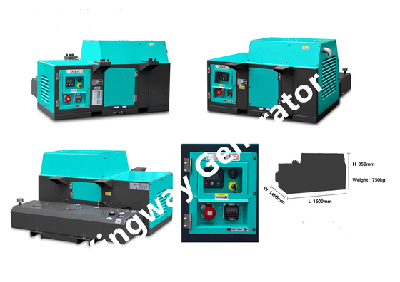 Clip 18KVA trên máy phát điện động cơ diesel cho thùng chứa lạnh