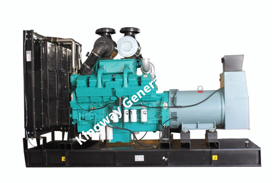 Máy phát điện diesel Cummins im lặng 750KVA 600KW cho xây dựng