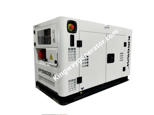 Máy phát điện di động im lặng di động, Máy phát điện diesel 6KW Nguồn dự phòng