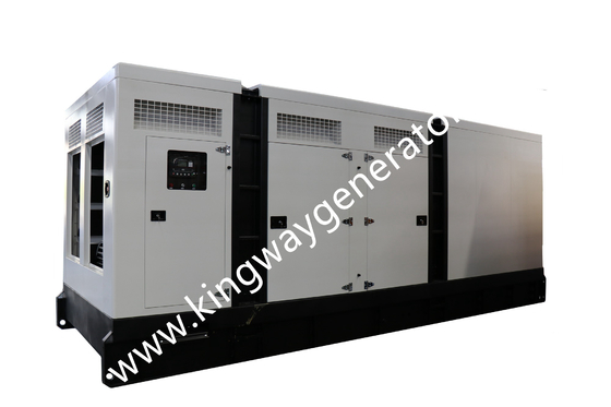 Máy phát điện làm mát bằng nước loại im lặng 1500RPM 1000KVA 800KW Động cơ Mitsubushi